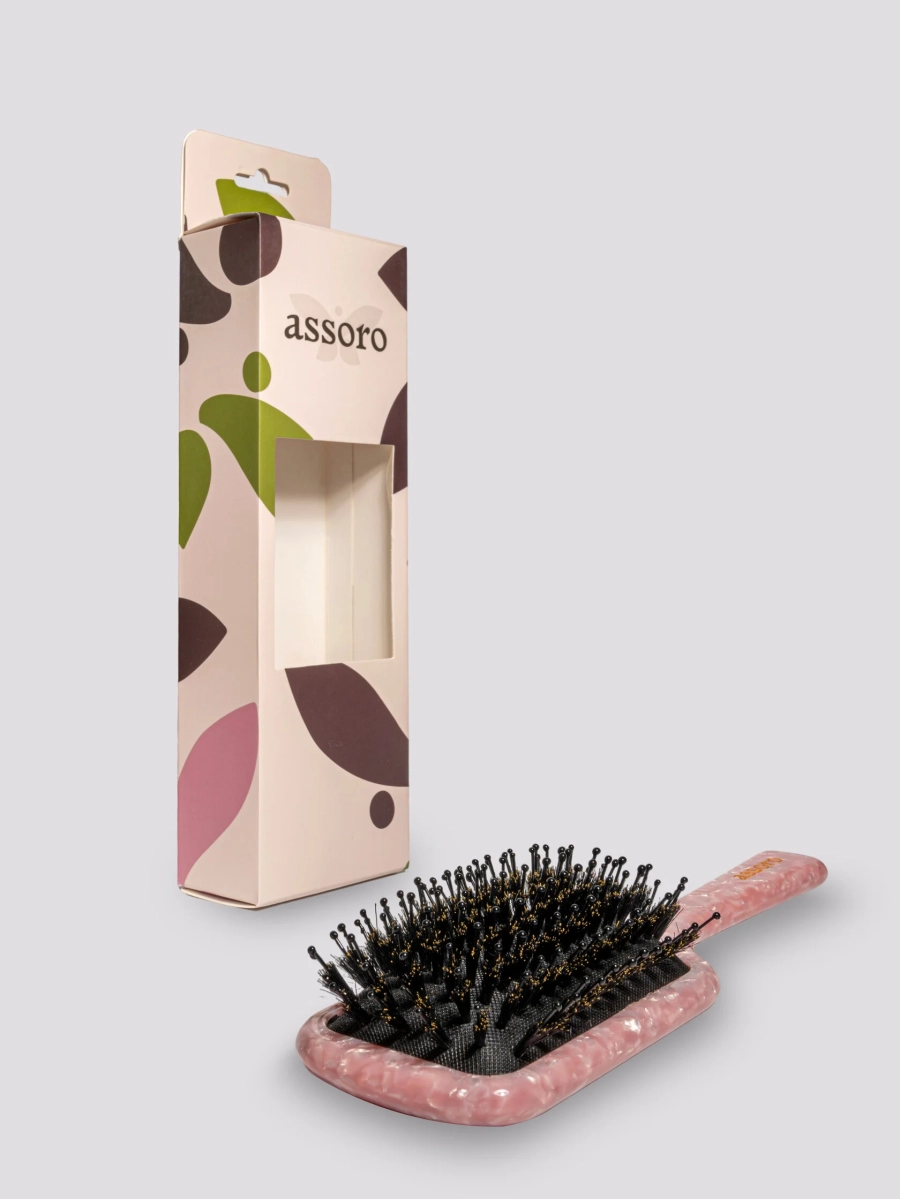 Расческа для волос ASSORO, цвет: сакура haircomb-sakura купить онлайн