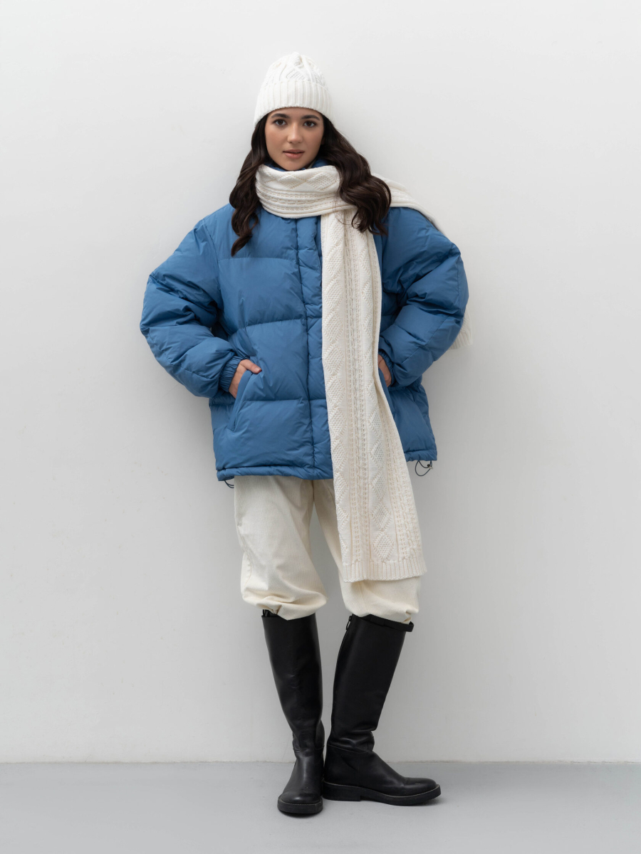 Пуховик Base TRES, цвет: голубой, НФ-00002440 купить онлайн
