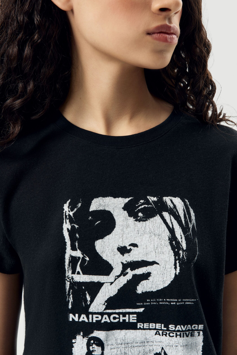 Футболка Архив NAIPACHE, цвет: Черный, 2621004900 купить онлайн
