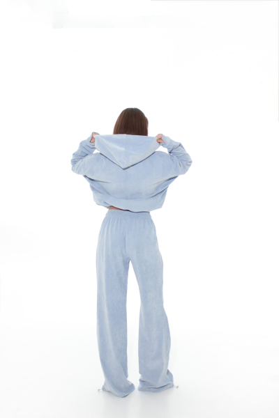 Бомбер из вельвета GARCHIT, цвет: голубой, GARVelvBombBl купить онлайн