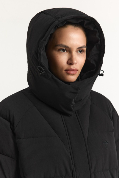 Пуховик с капюшоном TOPTOP, цвет: Черный, TT.042.17963.900 купить онлайн