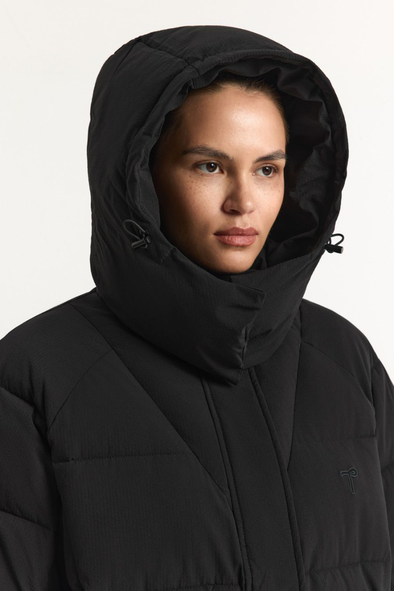 Пуховик с капюшоном TOPTOP, цвет: Черный, TT.042.17963.900 купить онлайн