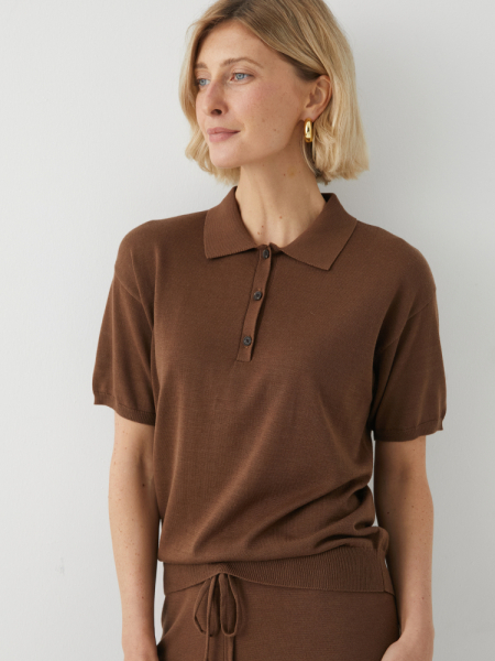 Поло вязаное