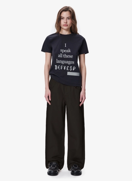 Футболка I SPEAK FABLE, цвет: Черный, TSHRT-FBL-SPK-BLCK купить онлайн