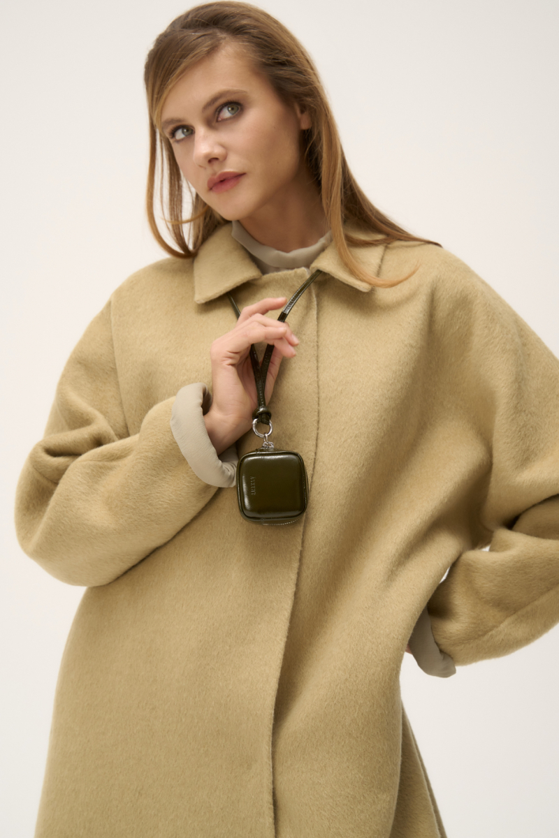 Пальто Adeline FASHION REBELS, цвет: зеленый FR24FW1CT430W100GN |новая коллекция купить онлайн
