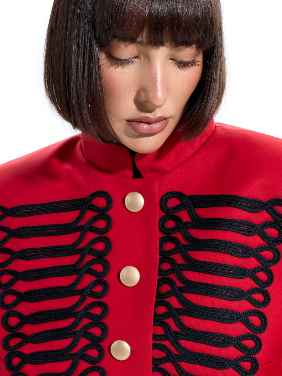 Гусарский жакет ANOTHER SELECT, цвет: красный, 00195 купить онлайн