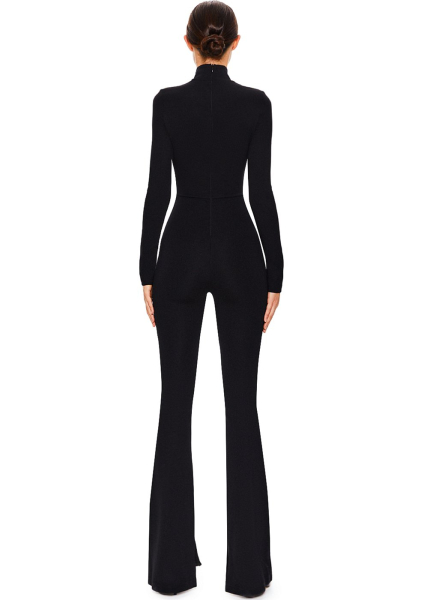 Комбинезон с расклешенными брюками SODAMODA, цвет: Черный, 17360 купить онлайн