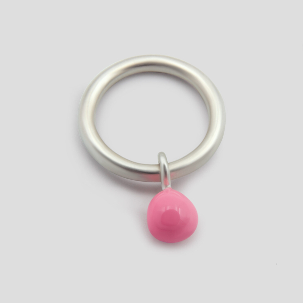 Кольцо Colour Drop pink 11 Jewellery, цвет: серебро, 01-20-0004 купить онлайн