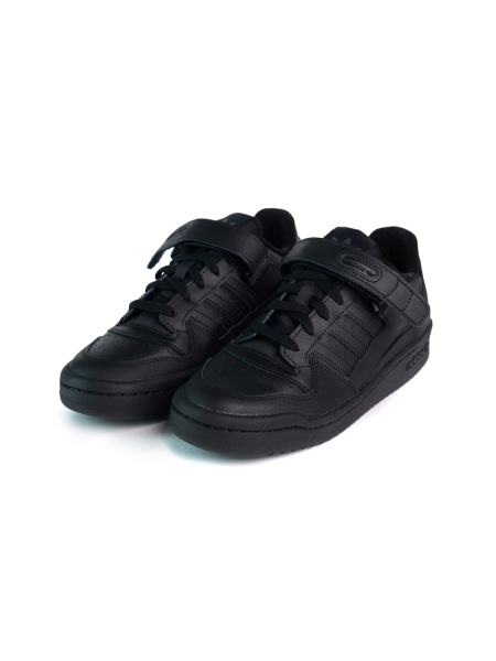 Кроссовки унисекс Adidas Forum Low "Triple Black" NKDADDYS SNEAKERS, цвет: Чёрный, GV9766 со скидкой купить онлайн