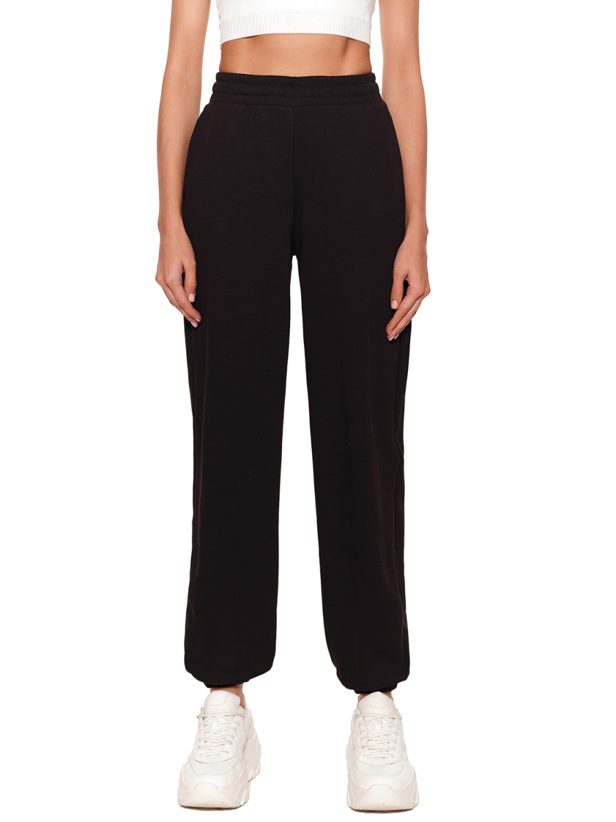 Джоггеры с начесом SODAMODA, цвет: Черный, 17980 купить онлайн