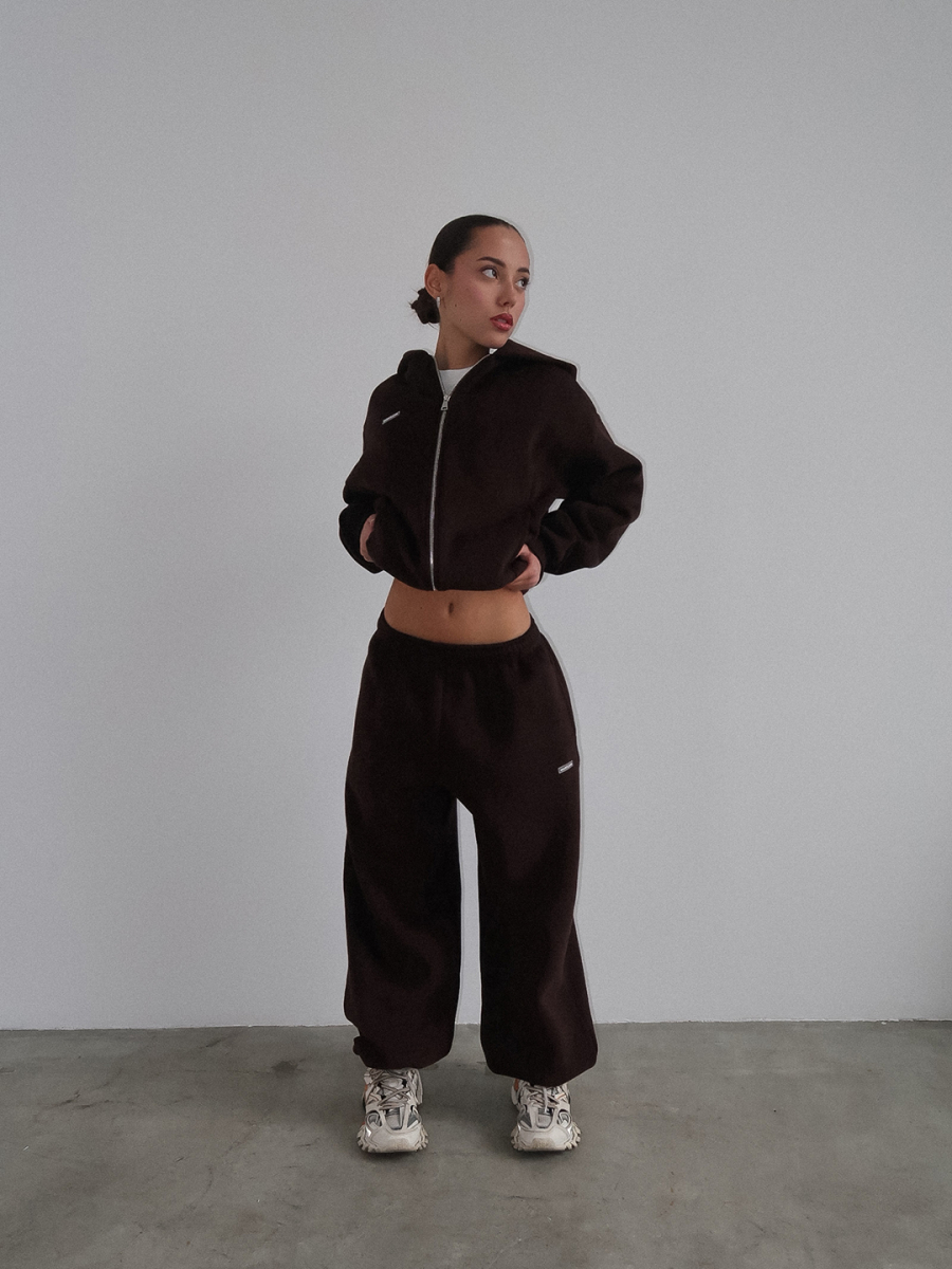 Зип худи "SOFT 3.0" MIARTLAND, цвет: коричневый, НФ-00000819 купить онлайн