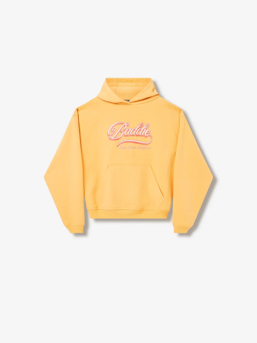 Худи с принтом "Бадди" POST POST SCRIPTUM, цвет: Желтый, 1125.009.00.14.701 купить онлайн