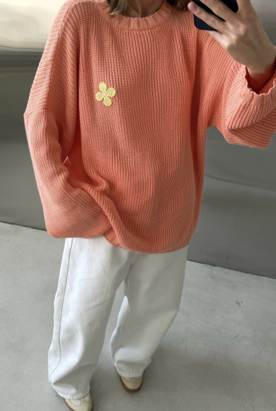 Джемпер с открытой спиной Label .B, цвет: розовый Kn.01.34LP | новая ресейл коллекция купить онлайн