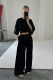 Брюки широкие BLACK