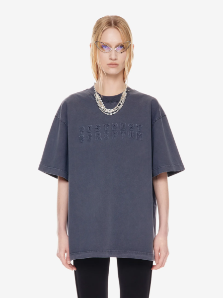 Футболка оверсайз с логотипом