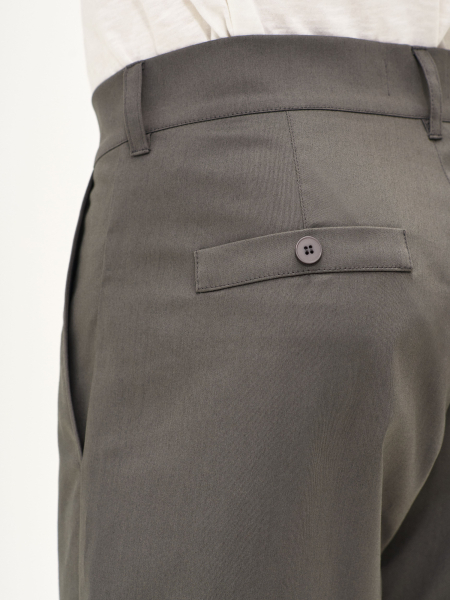 Шорты из хлопка Classic Straight BUCHNER, цвет: графит PN0123003GT |новая коллекция купить онлайн