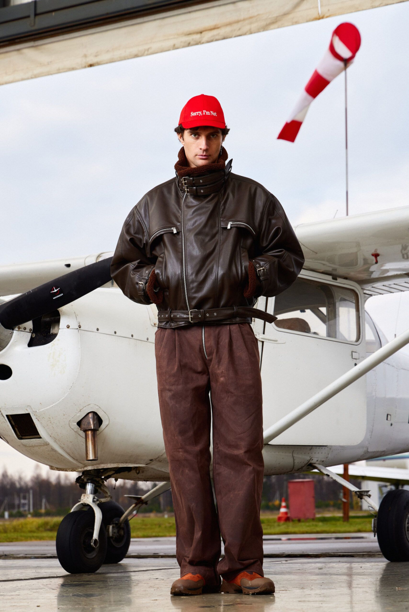 Куртка LEATHER BELTS FIT SORRY, I’M NOT, цвет: коричневый,  купить онлайн