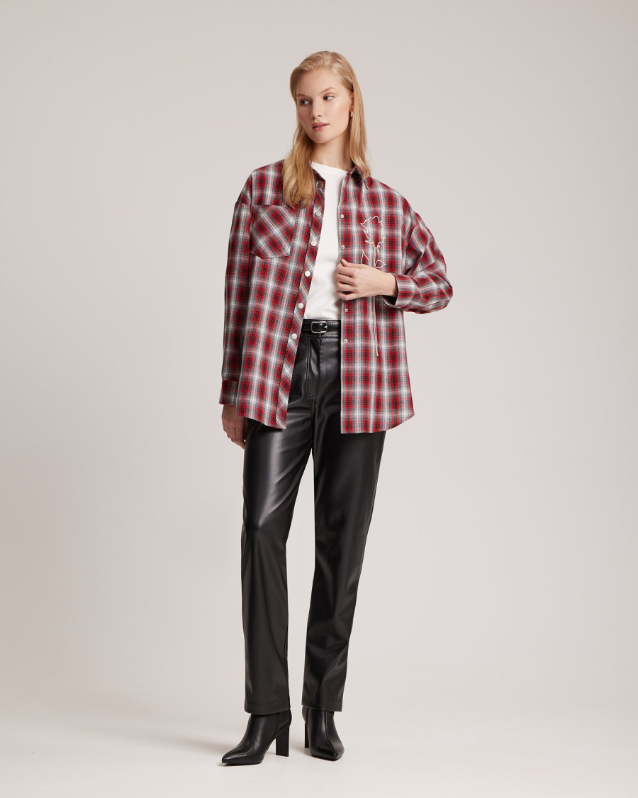 Рубашка To be Blossom, цвет: RED, 31398 купить онлайн