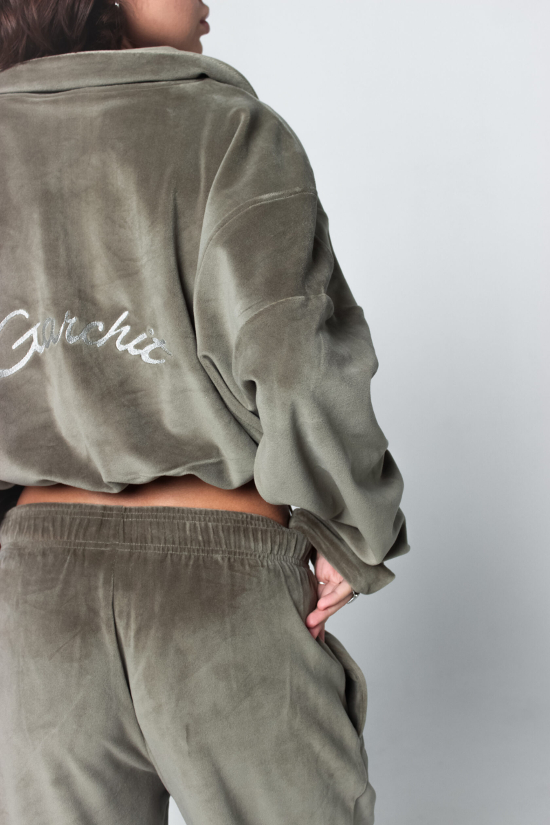 Бомбер велюр SPECIAL GARCHIT, цвет: olive, GARVelBombSpKh купить онлайн