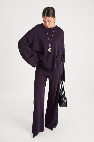 Костюм из вискозы (лонгслив+брюки) MIA AIM, цвет: фиолетовый, Mia710 купить онлайн