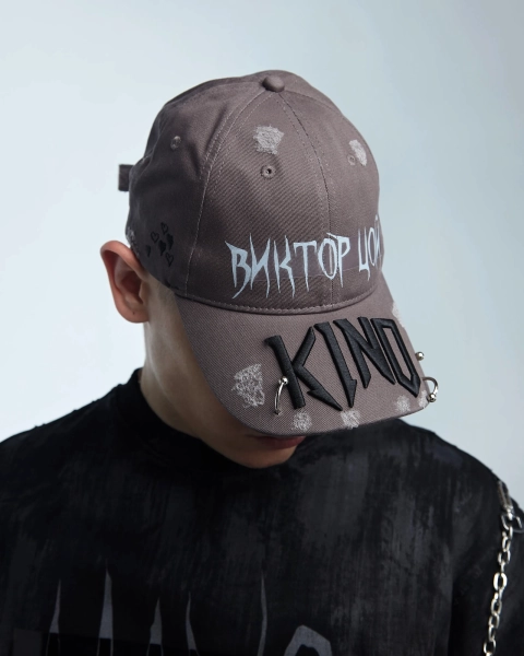 Бейсболка KINO TSOY GREY ASIA ST 71, цвет: серый Ast71.kino-cap-Tsoy-grey купить онлайн