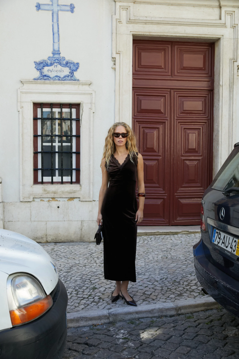 Платье Amely (бархат)