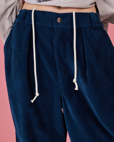 Брюки вельветовые Атлантида TABOO, цвет: синий, VlBlue купить онлайн