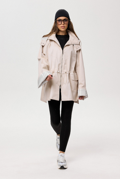 Парка с капюшоном ABDA, цвет: марципан, 832513403602 купить онлайн