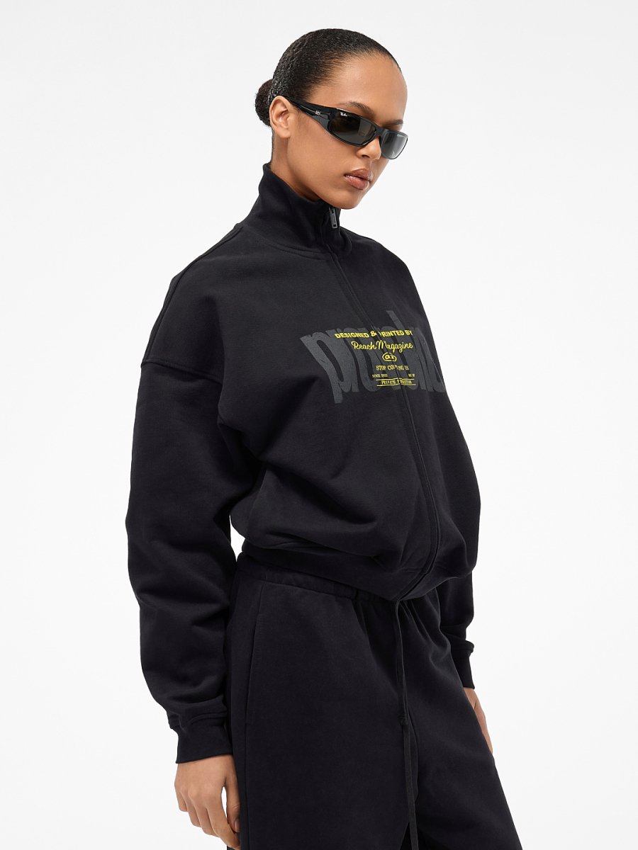 Олимпийка "Провокация" FRHT&OUT OF REACH, цвет: Черный, JKPRVKBLK купить онлайн