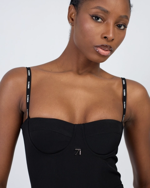 Платье-миди КОРСЕТ ASIA ST 71, цвет: Черный, Ast71.dress-corset-bl купить онлайн