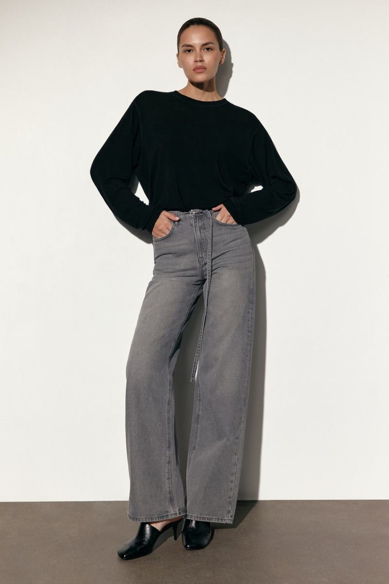 Джинсы из смесового хлопка TOPTOP, цвет: серый, TT.036.12904.801 купить онлайн