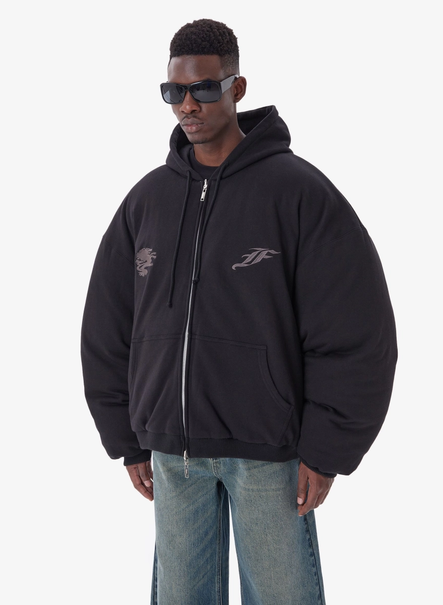 Бомбер REVERSIBLE FABLE, цвет: Черный, BMBR-FBL-RVRSBL-BLCK купить онлайн