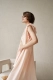 Платье Тулум с воланами и открытой спинкой Journey clothes, цвет: Персиковый,  купить онлайн