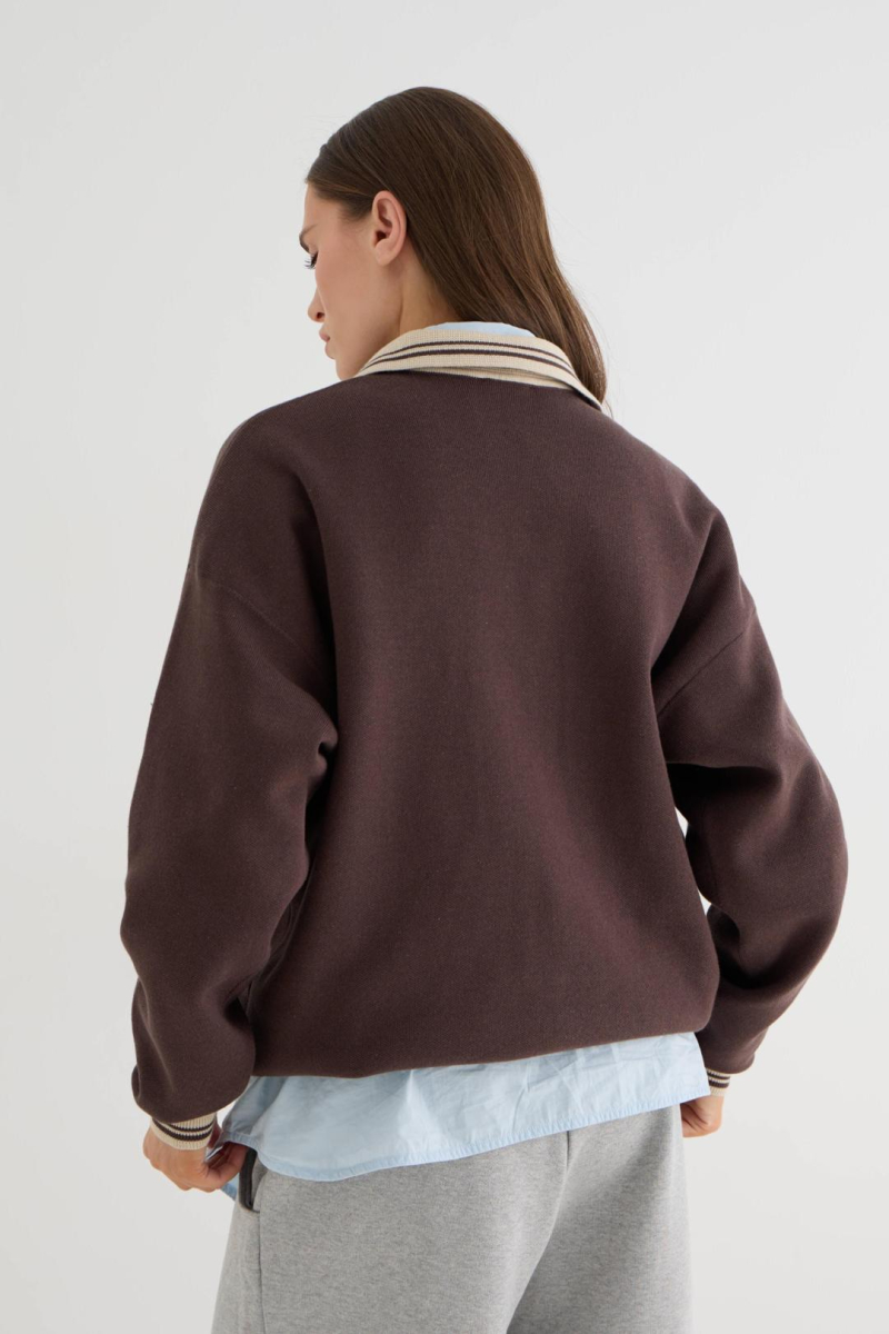 Поло Base CULT, цвет: коричневый,  купить онлайн