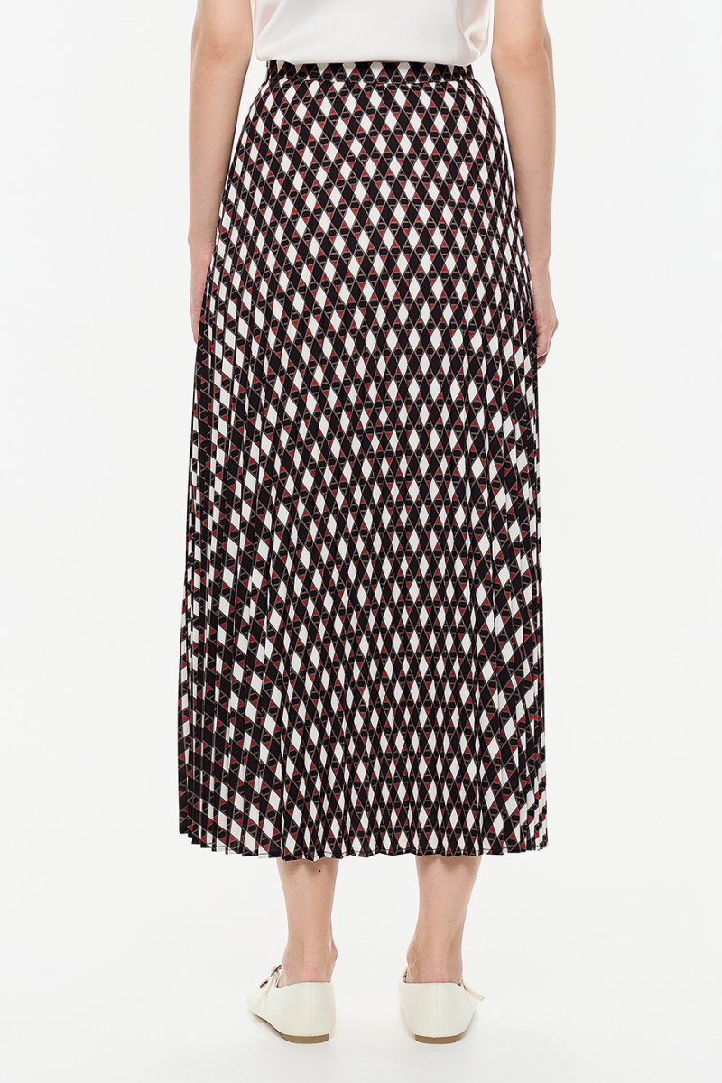 Юбка-плиссе с принтом DREAMS BY ALENA AKHMADULLINA, цвет: мультиколор, 225102100204165/201000 купить онлайн