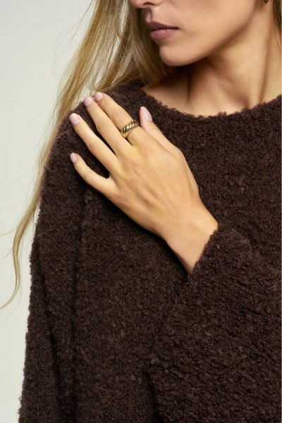 Джемпер Букле HAND MADE Choco Erist store, цвет: шоколадный, НФ-00002529 купить онлайн