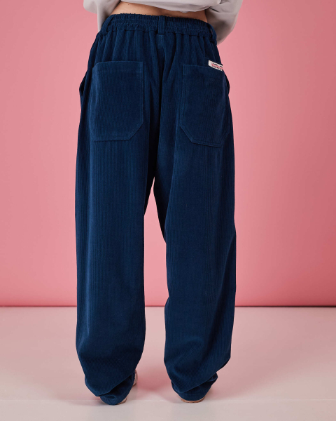 Брюки вельветовые Атлантида TABOO, цвет: синий, VlBlue купить онлайн