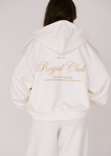 Худи Royal MINI, цвет: белый, 000347 купить онлайн