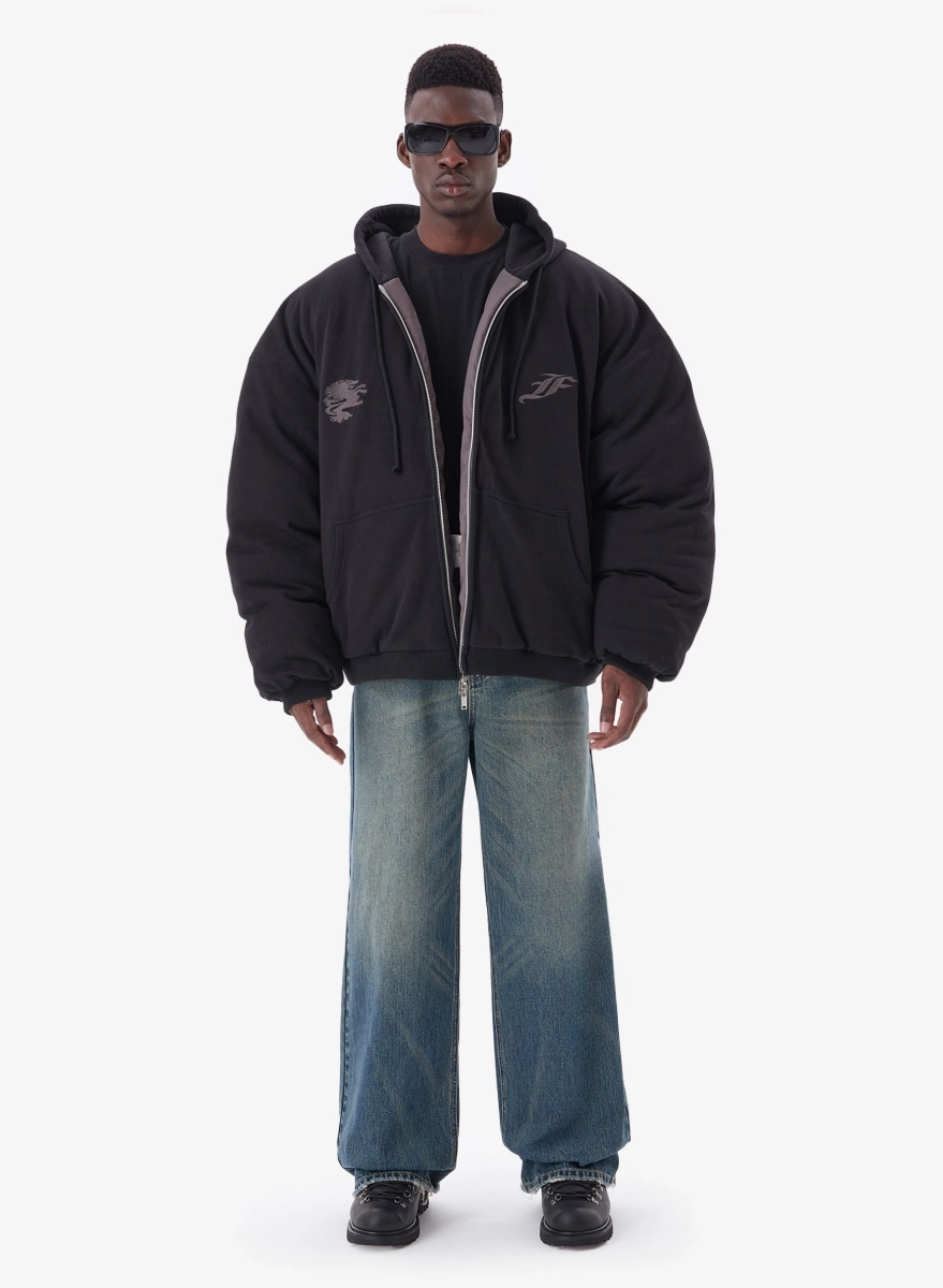 Бомбер REVERSIBLE FABLE, цвет: Черный, BMBR-FBL-RVRSBL-BLCK купить онлайн