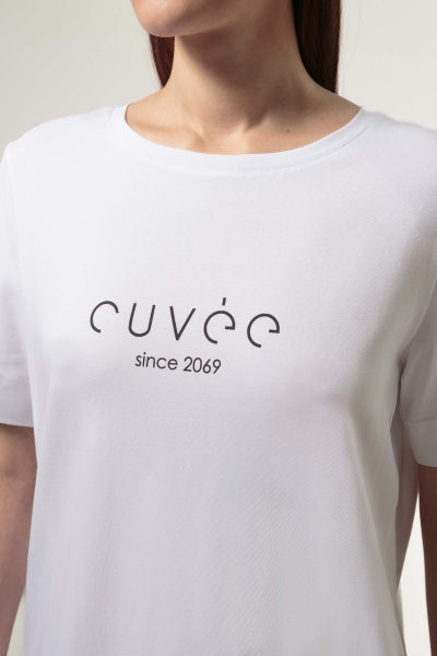 Футболка 6065 CUVEE, цвет: белый 6065 |новая коллекция купить онлайн
