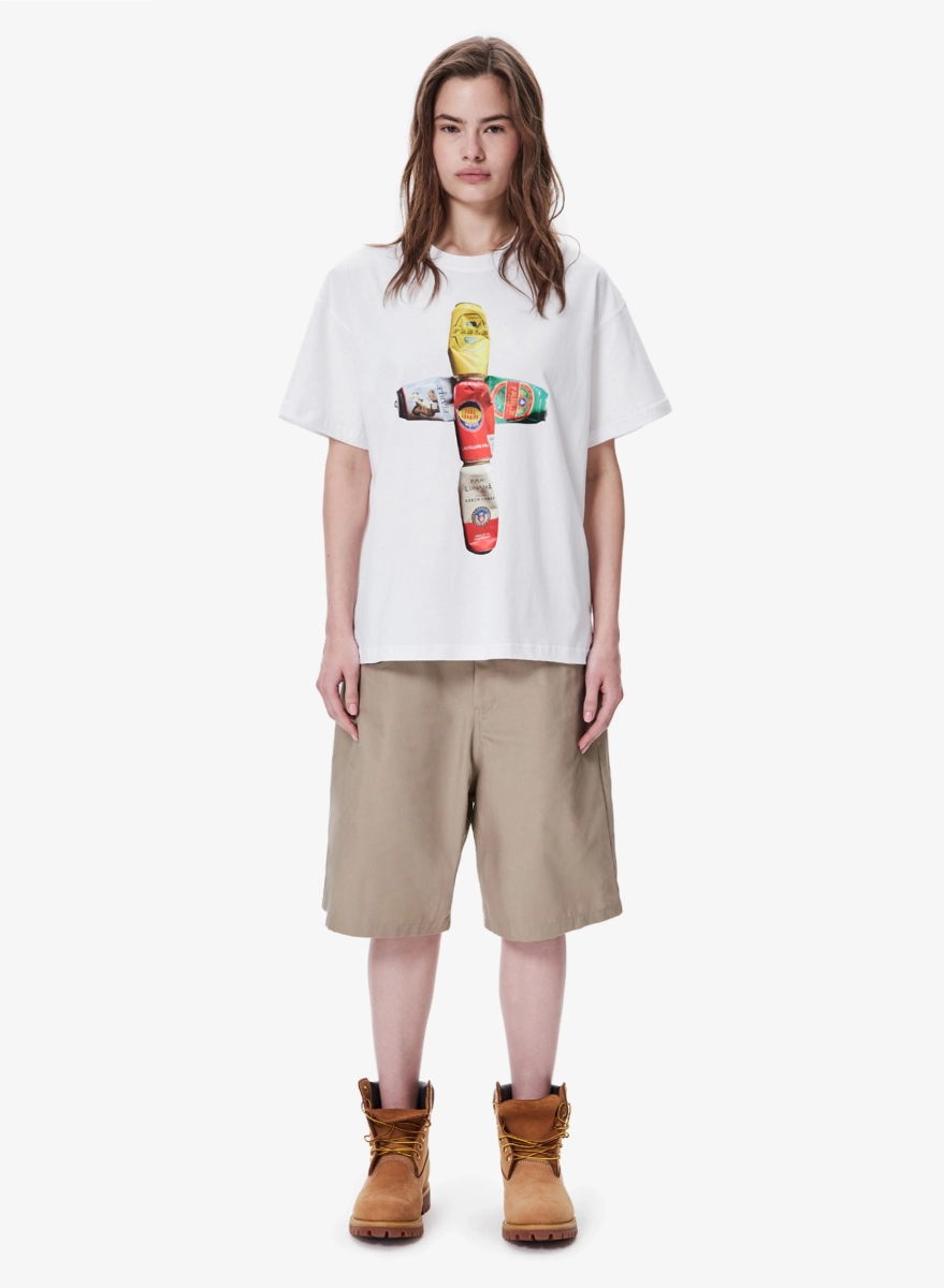 Футболка CAN OF BEER FABLE, цвет: белый, TSHRT-FBL-CNFBR-WHT купить онлайн