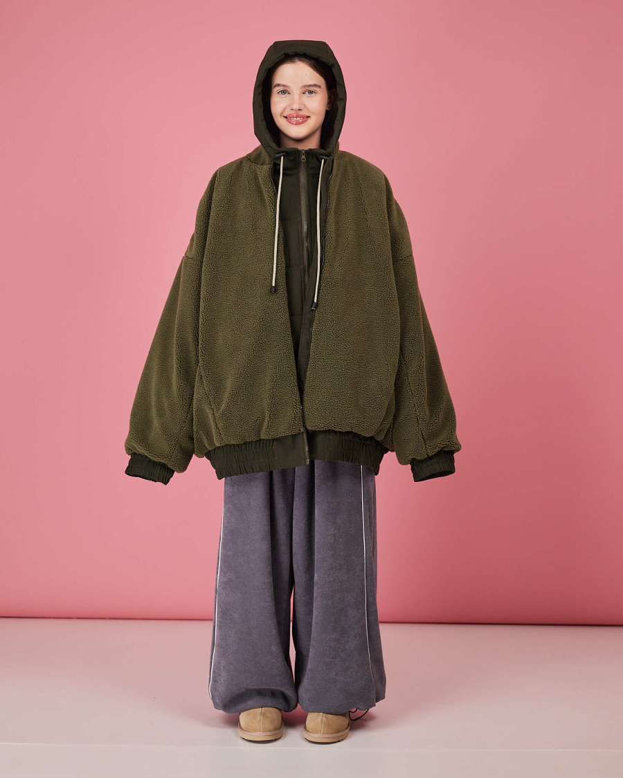 Бомбер с манишкой TABOO, цвет: зеленый, BrManKh купить онлайн