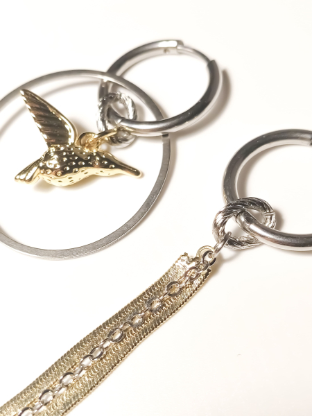 Серьги "Колибри" NIN • S • SR-22 купить онлайн