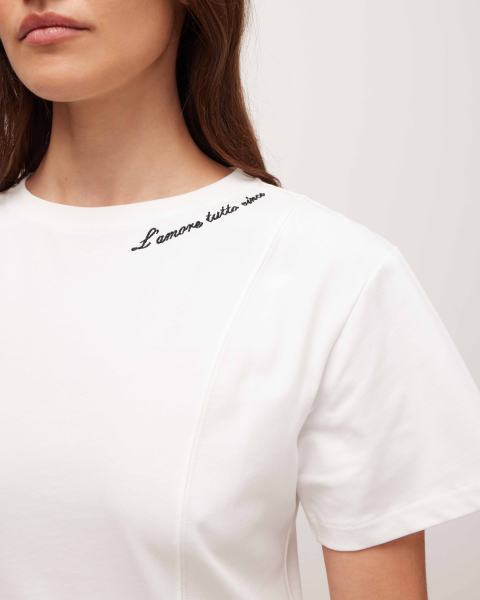 Футболка To be Blossom, цвет: WHITE, 131417 купить онлайн