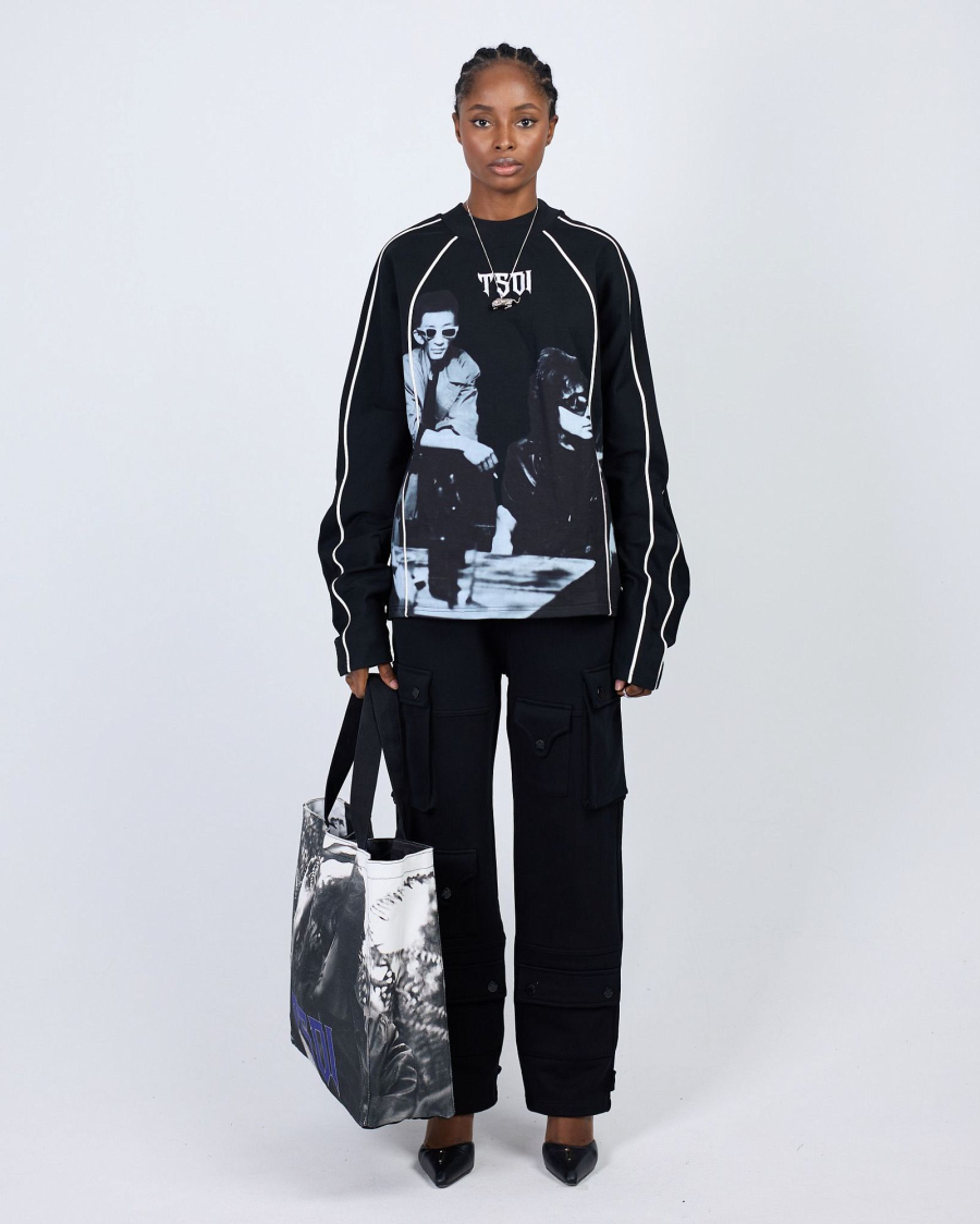 Лонгслив KINO TSOY BLACK ASIA ST 71, цвет: Черный, Ast71.kino-lsleeve-tsoy-bl купить онлайн