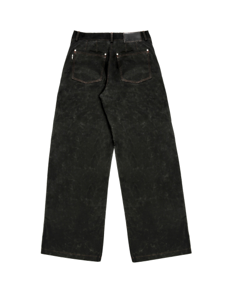 Брюки мужские WAXED JEANS SORRY, I’M NOT, цвет: Чёрный, HvoU2C3YhLNwEVfvlCgi-2 купить онлайн