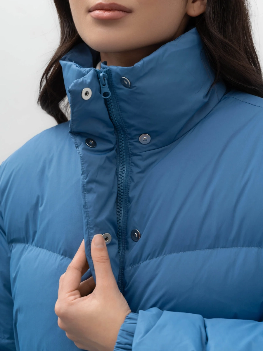 Пуховик Base TRES, цвет: голубой, НФ-00002440 купить онлайн
