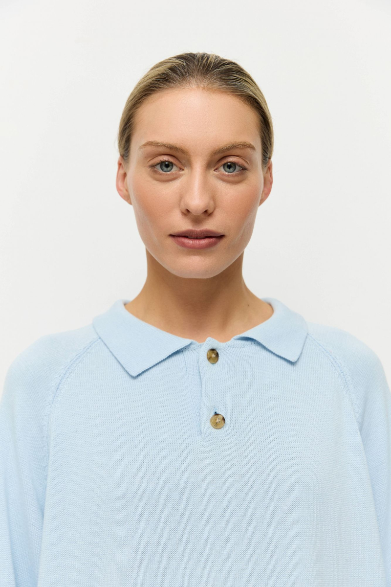 Поло для него и для нее AROUND, цвет: голубой, 219_130CA01 купить онлайн