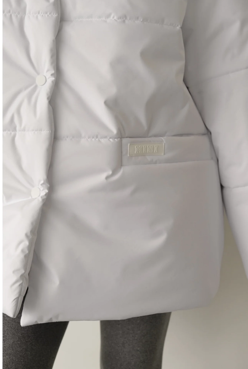 Пуховик SOFT MINI, цвет: белый, НФ-00000448 купить онлайн