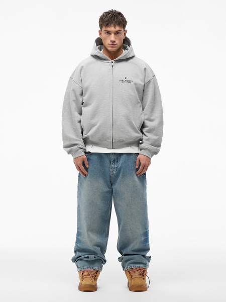Худи на молнии "Оттенки" FRHT&OUT OF REACH, цвет: меланж, HDZPSHDSMLG купить онлайн